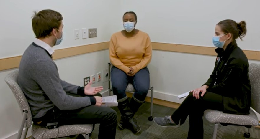 Emergency Medicine Residents Practice Screening Patients for Access to Firearms with Standardized Patients, November 2021 Emergency Medicine Residents Practice Screening Patients for Access to Firearms with Standardized Patients, November 2021